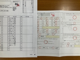 前期期末試験　結果速報！！